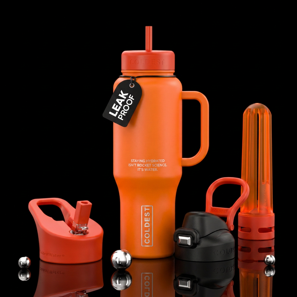 Funny water bottle design