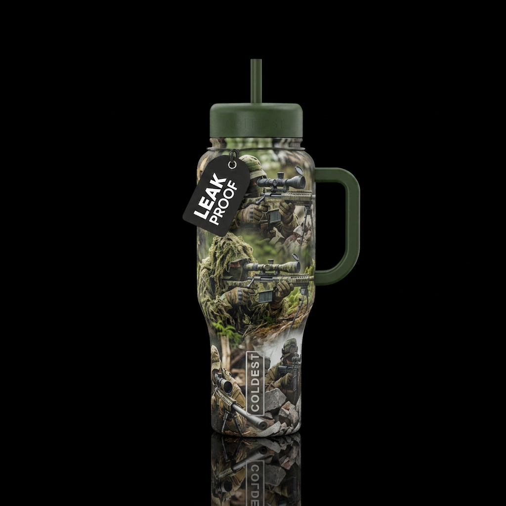 Snipers water bottle design