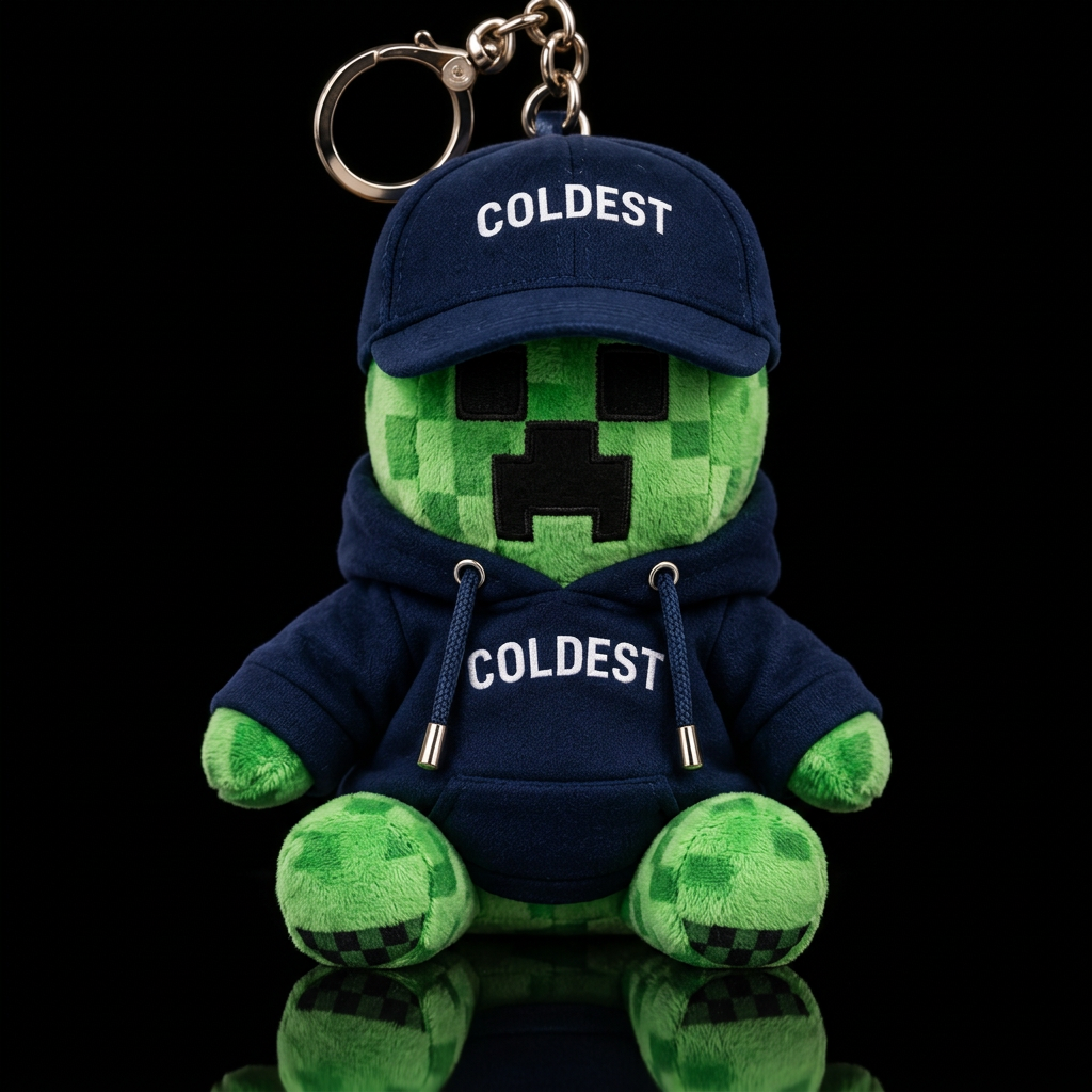 Minecraft creeper water bottle design