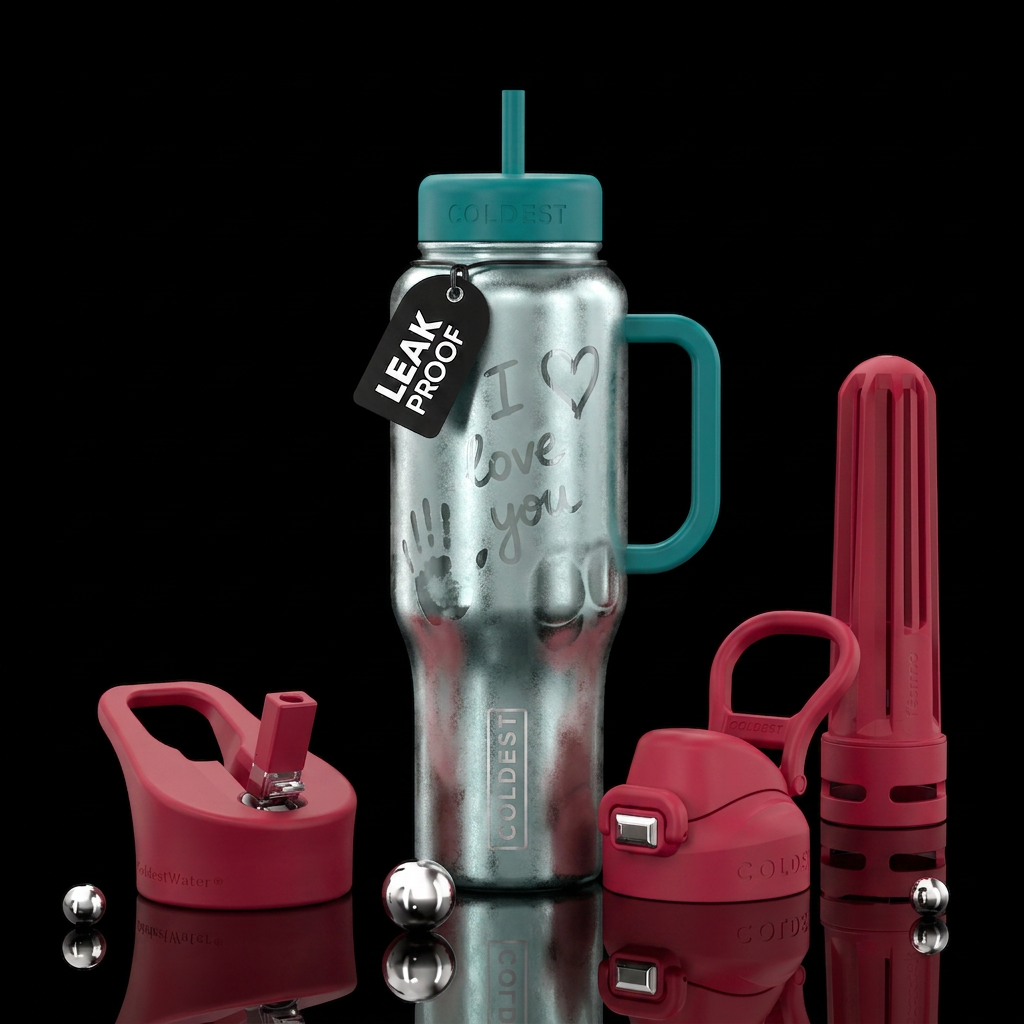 Steamy secrets water bottle design