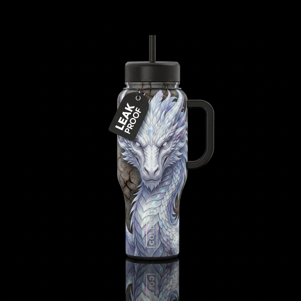 Fire Opal water bottle design