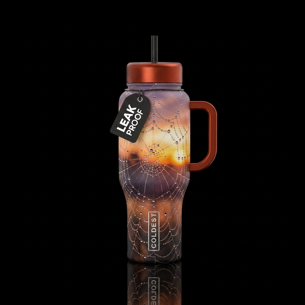Good Morning water bottle design