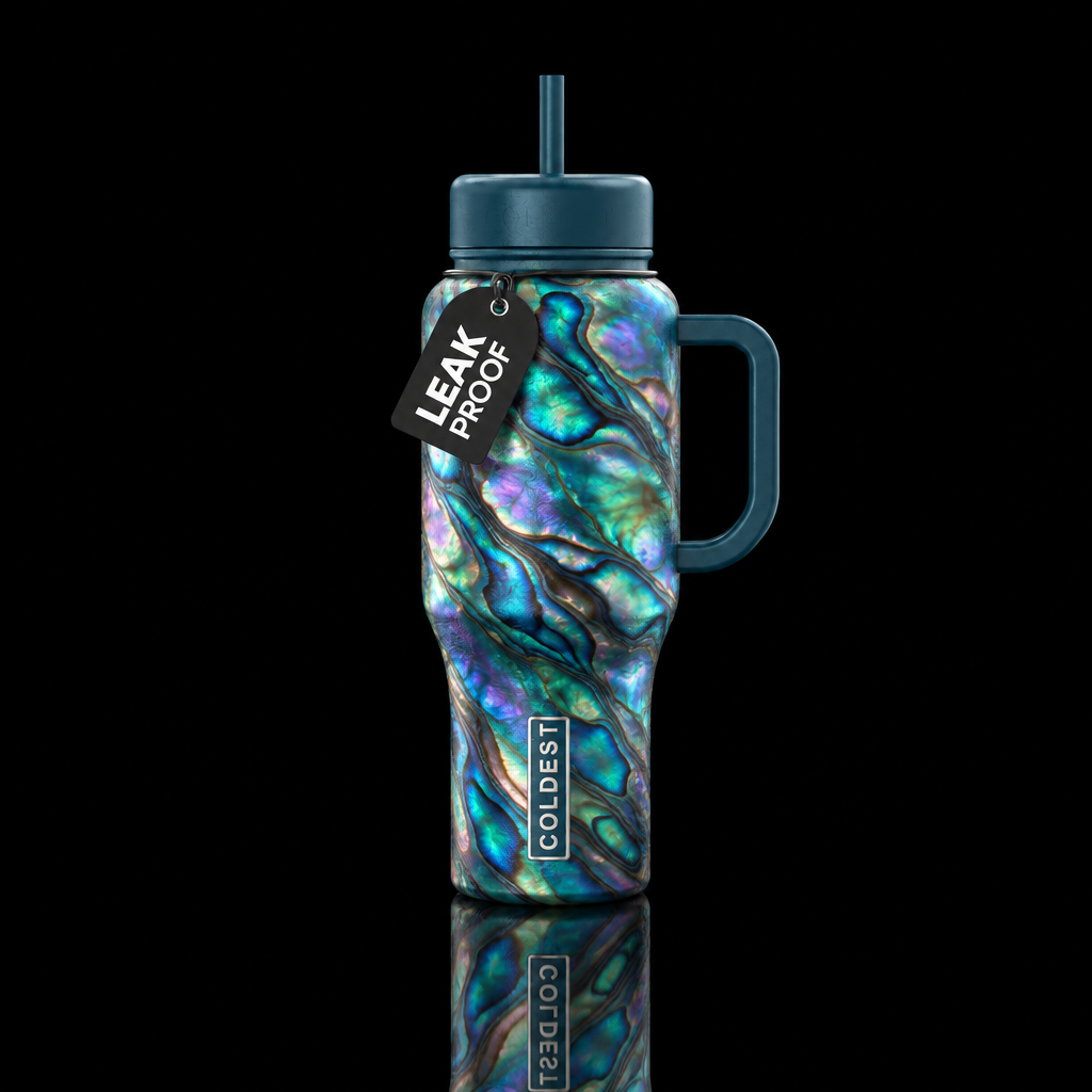 abalone water bottle design