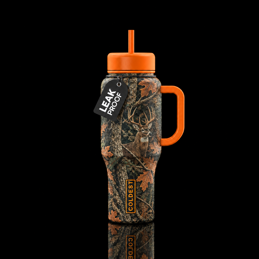 Hunting Season water bottle design