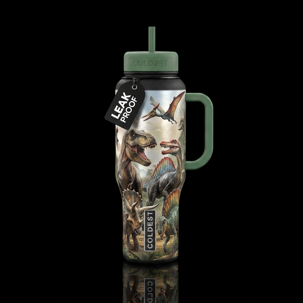 Ark survival evolved dinosaurs water bottle design