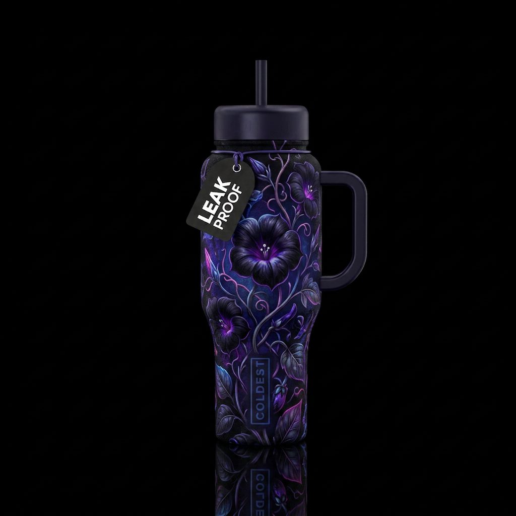 Nightshades water bottle design
