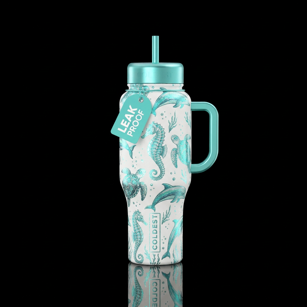 Aqua Underwater Fun water bottle design