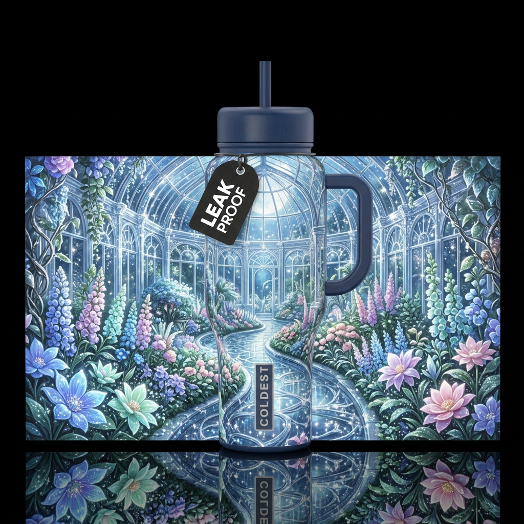 Glasshaven water bottle design