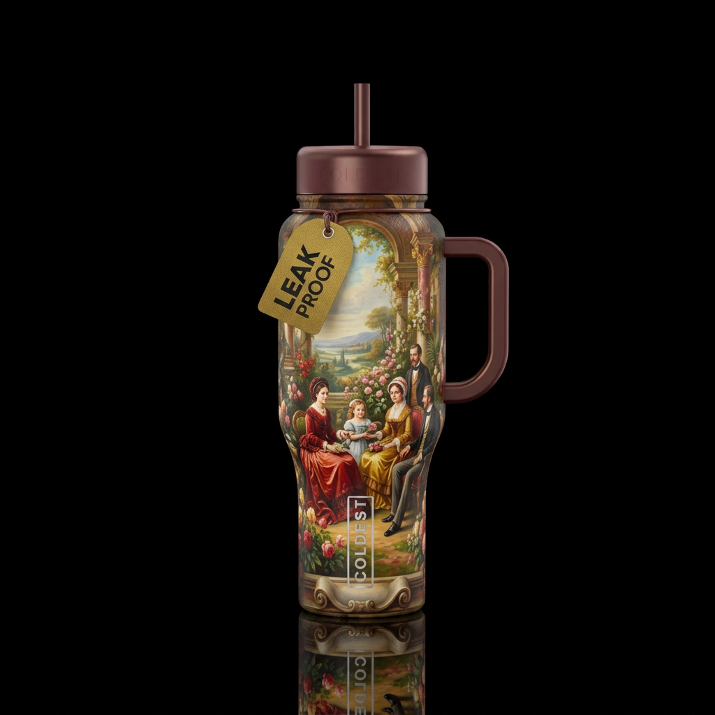 victorian, old, photography, beautiul, luxurious, ... water bottle design