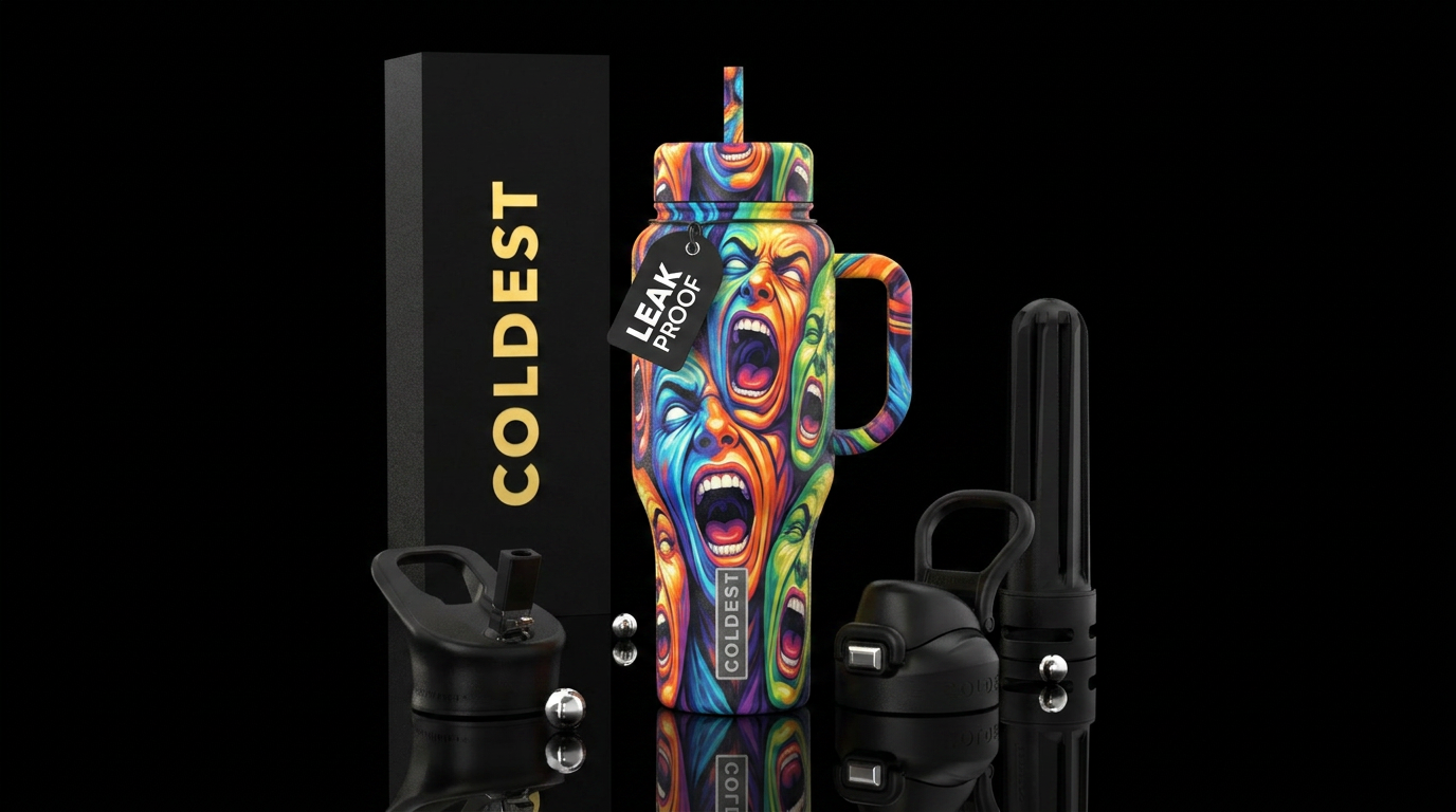 Scream for  H²O water bottle design