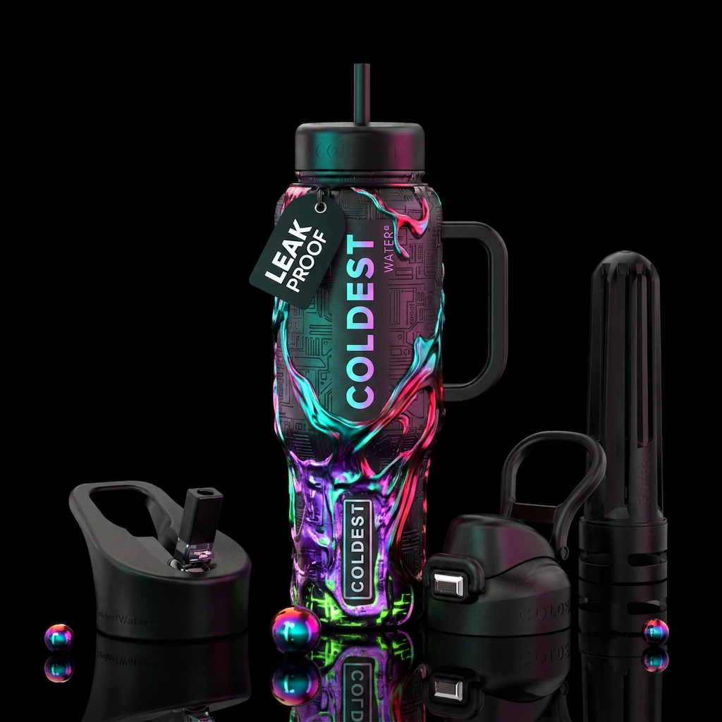 ExTerminated water bottle design
