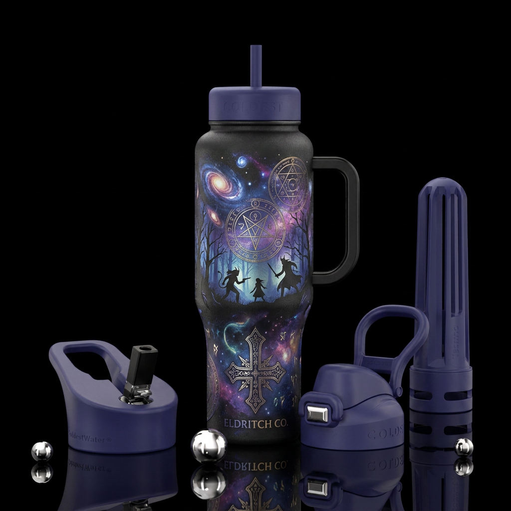 Supernatural water bottle design