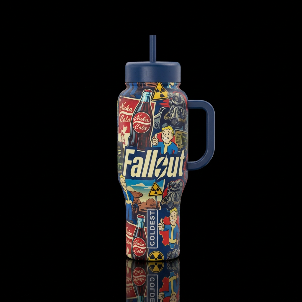Fallout water bottle design