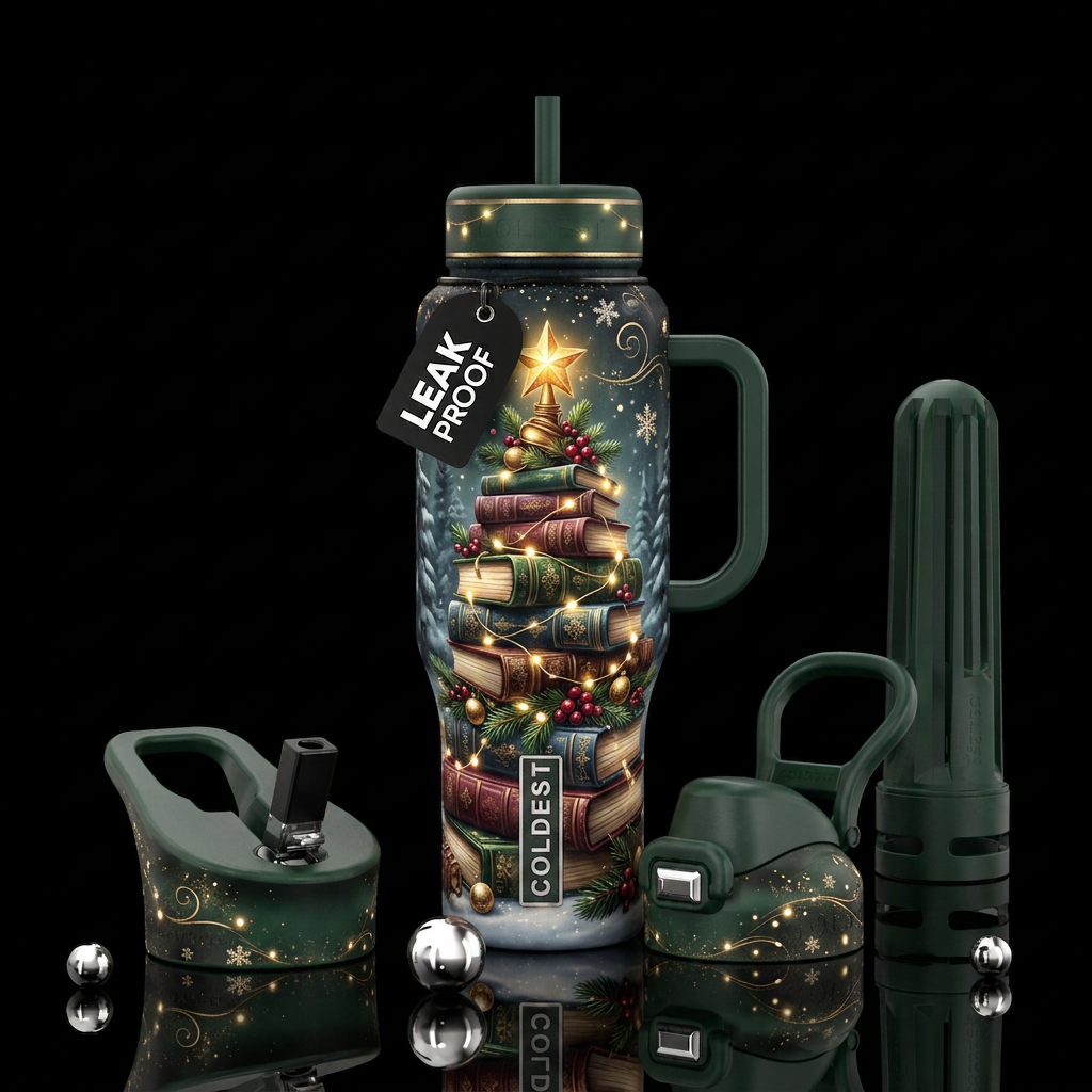 A Christmas Story water bottle design