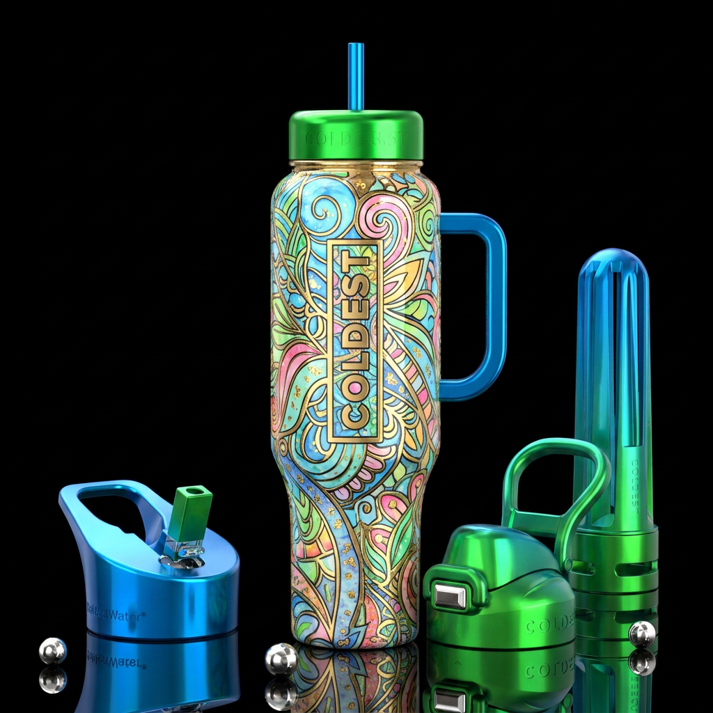 Dreamweaver water bottle design