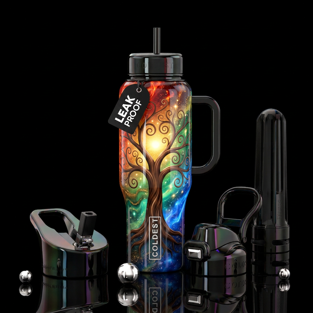 Cosmowood water bottle design