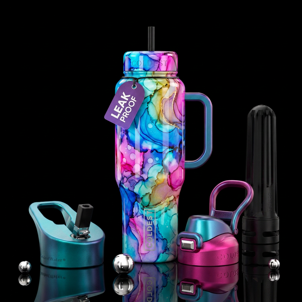 Complete Madness water bottle design