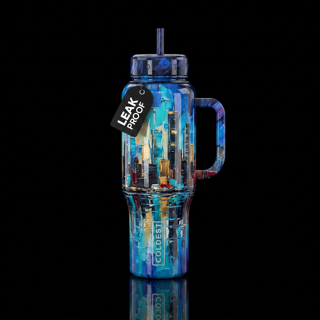 The City water bottle design
