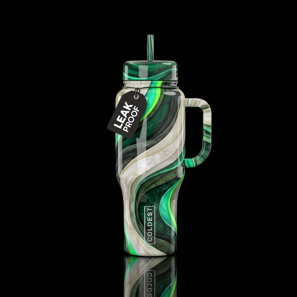 Mint Condition water bottle design
