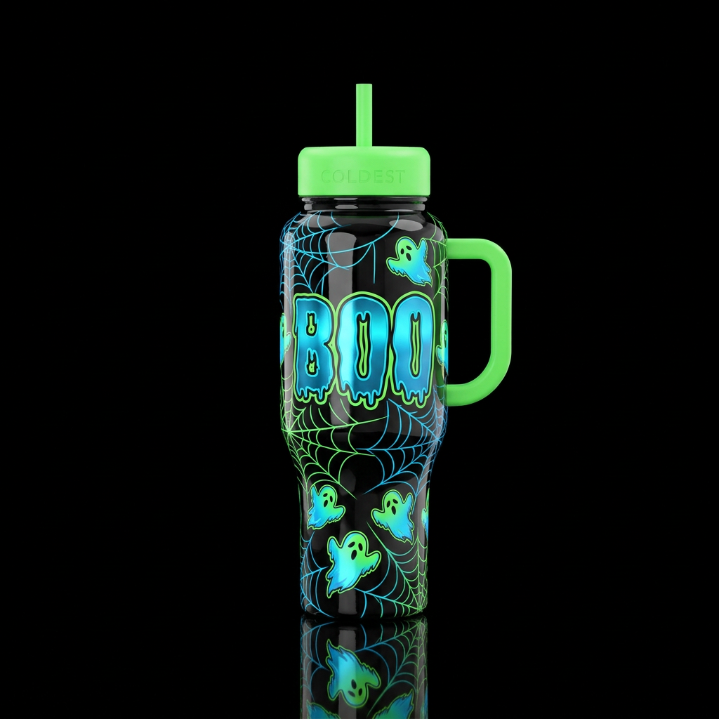 Boo Crew water bottle design