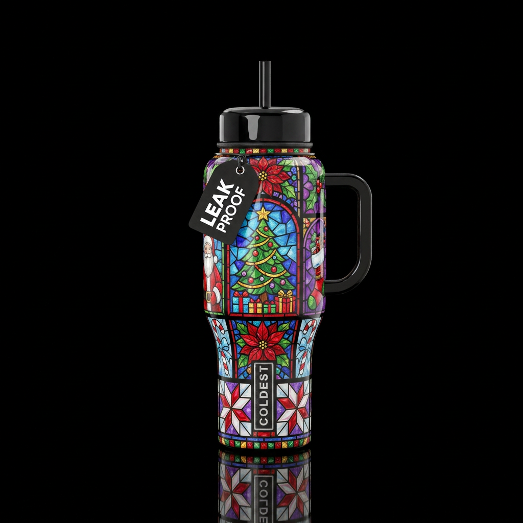 Christmas Keepsake water bottle design