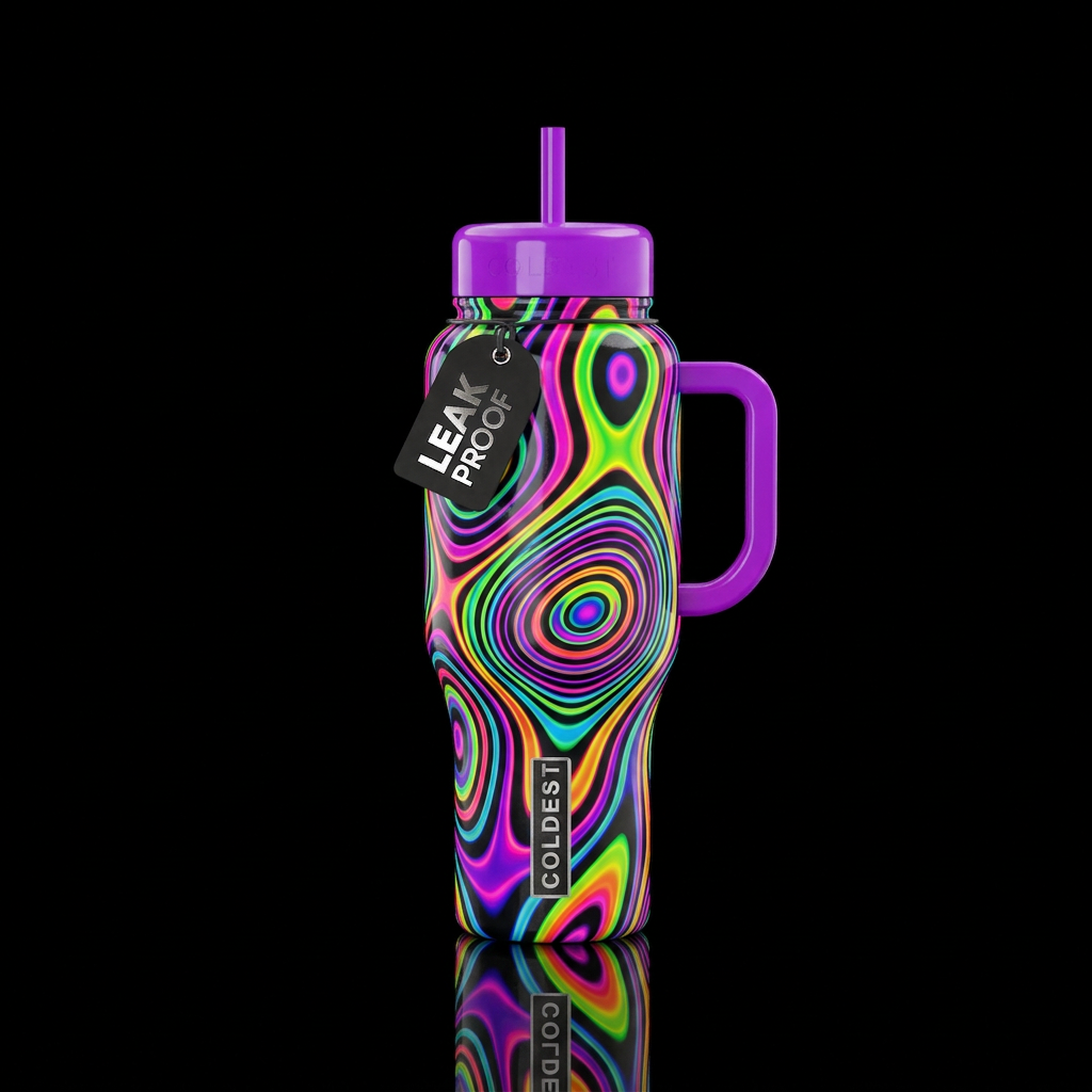 70’s Baby water bottle design