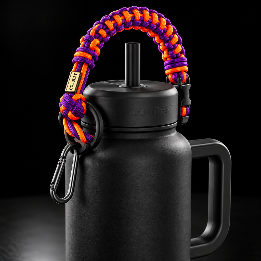 Halloweenie water bottle design