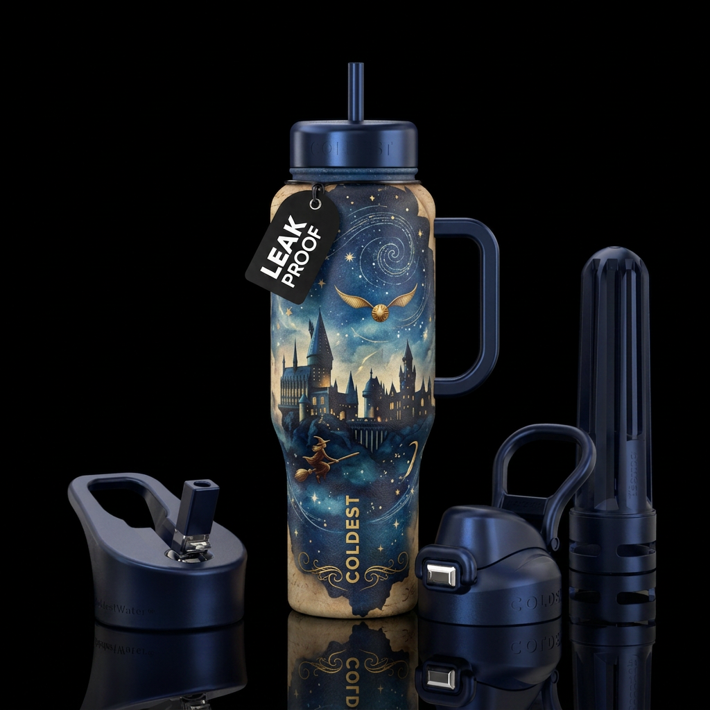 Harry Potter, Wizarding skies water bottle design