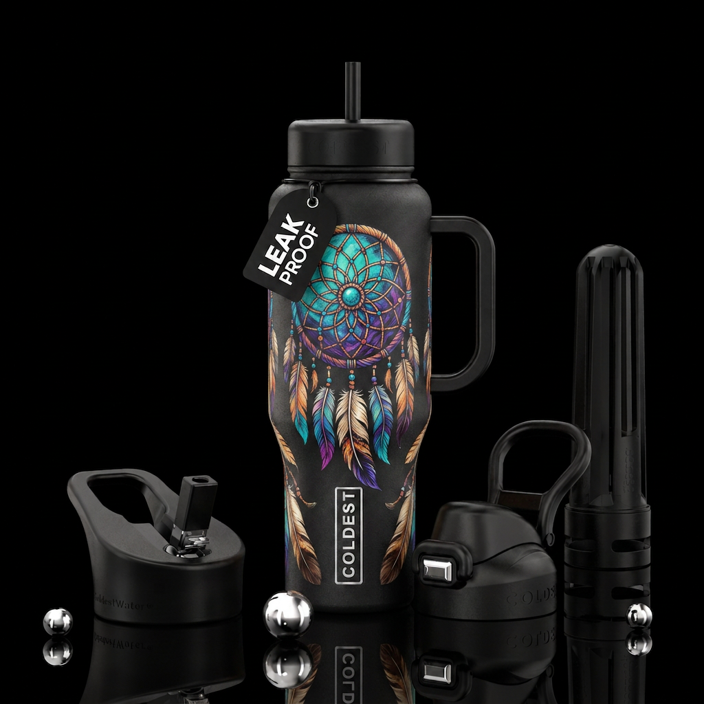 Protect your dreams water bottle design