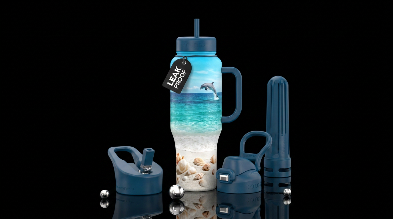 Gulf coast water bottle design