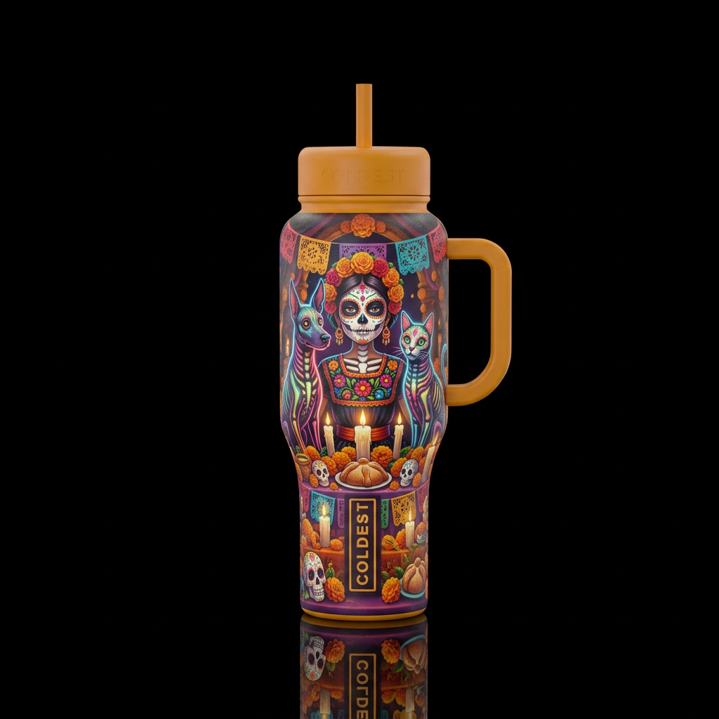 Remember Me 1 water bottle design