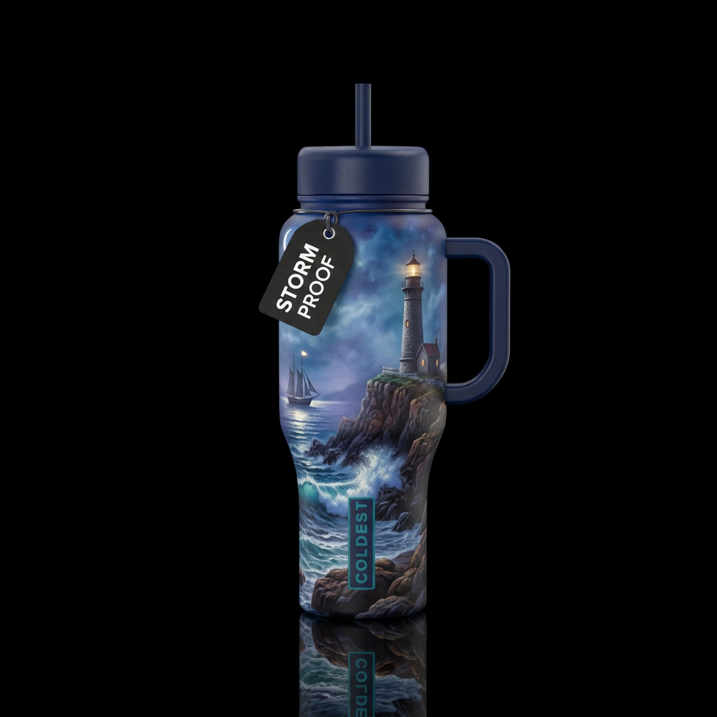 I’ll keep a light on water bottle design