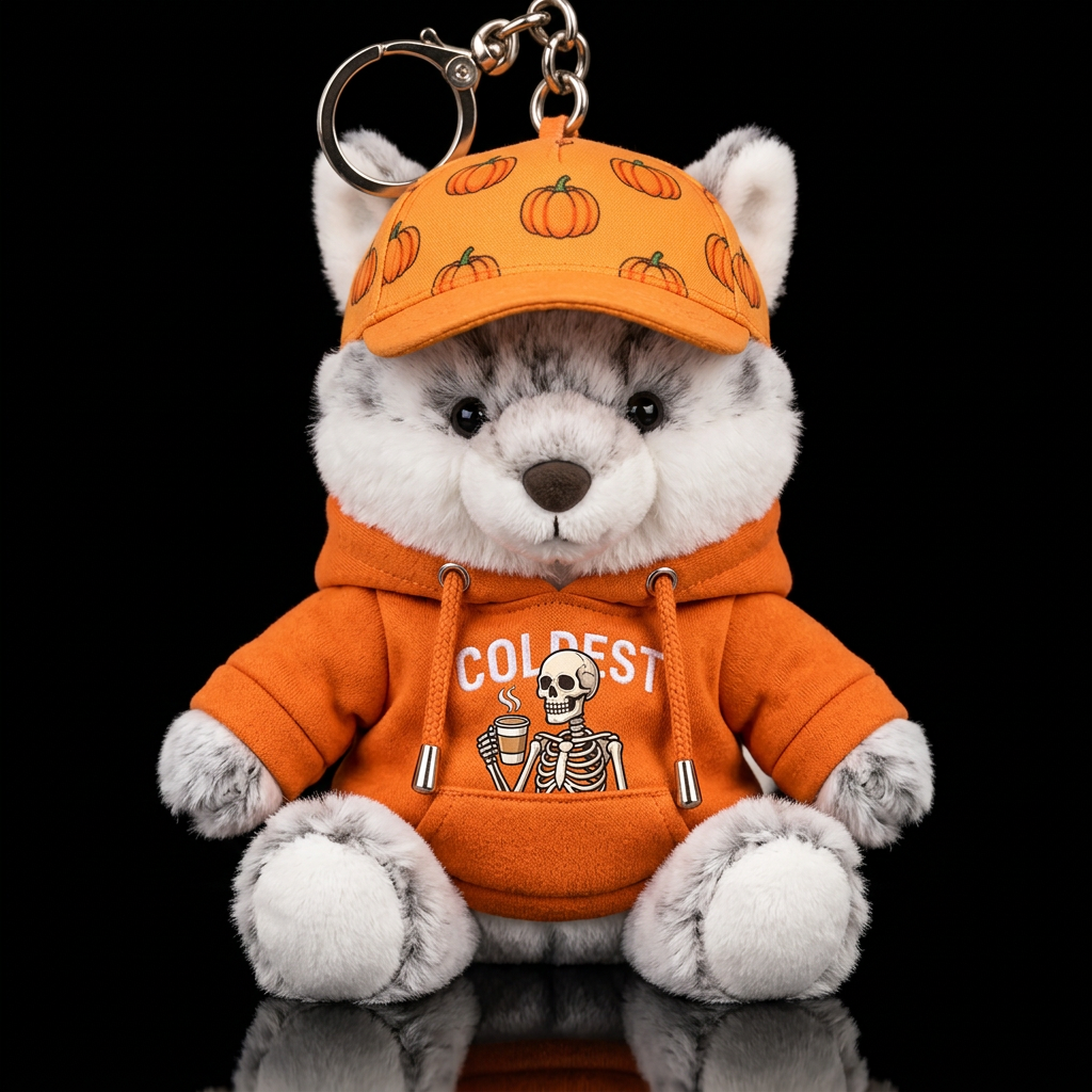 Pumpkin season water bottle design