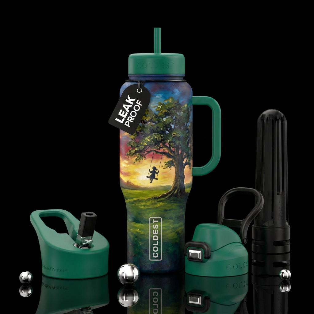Painting water bottle design