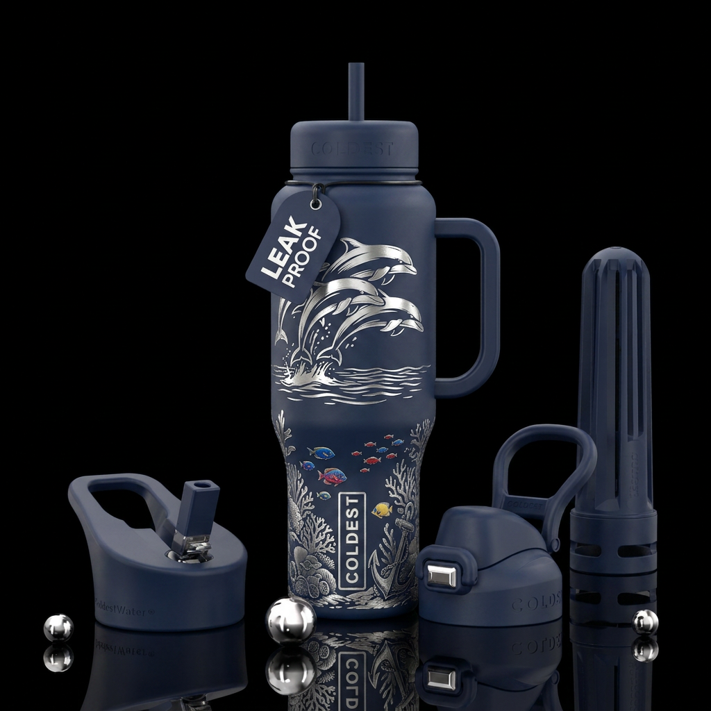 Ruth~E water bottle design