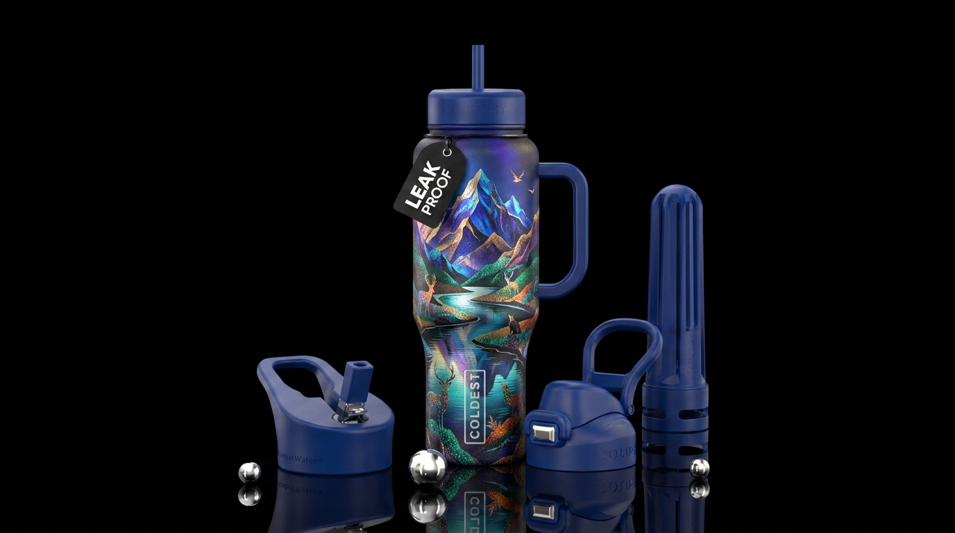 Wild Wilderness water bottle design