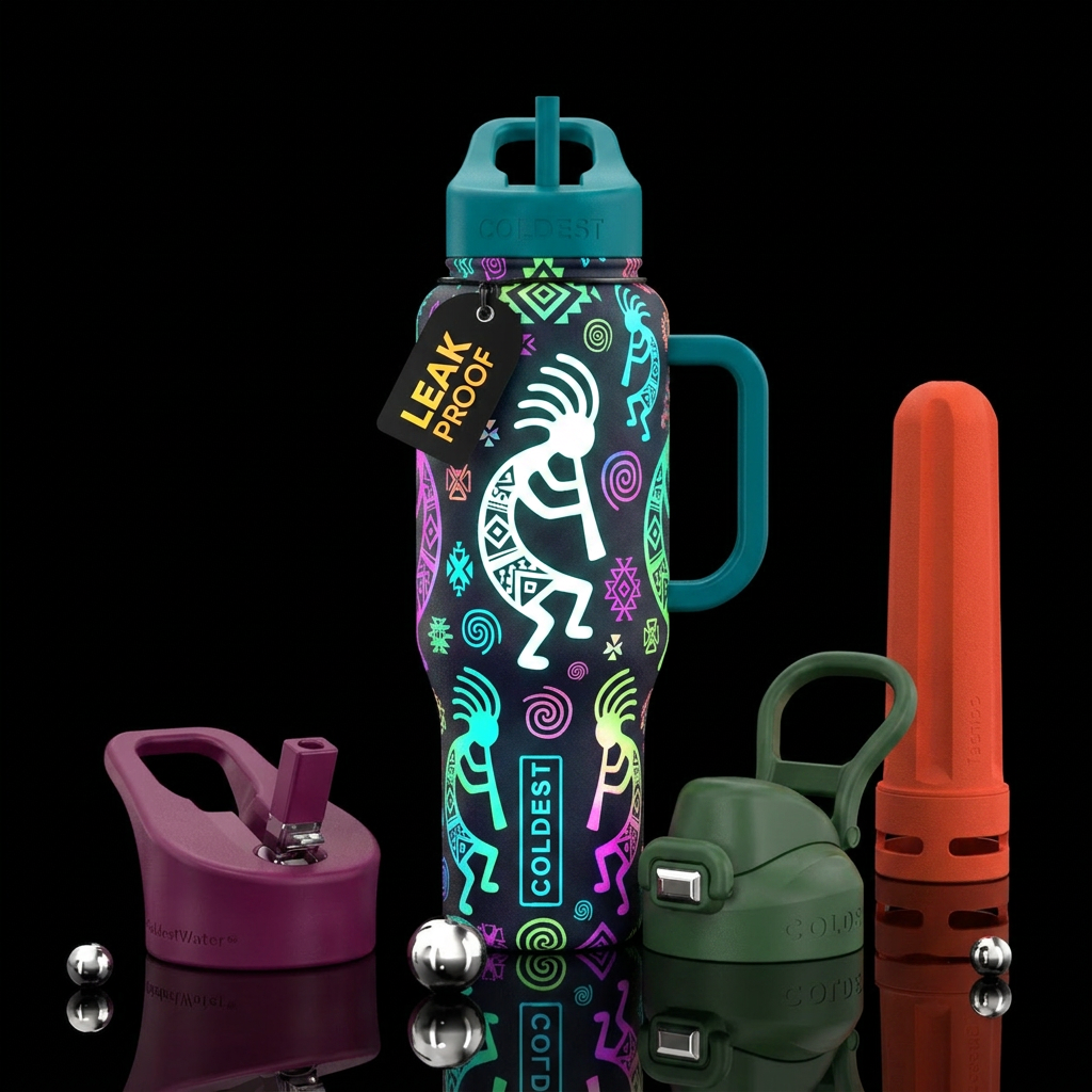 Glowie water bottle design