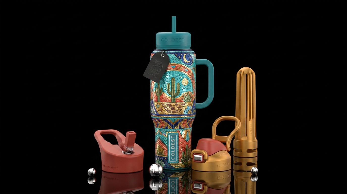 * water bottle design