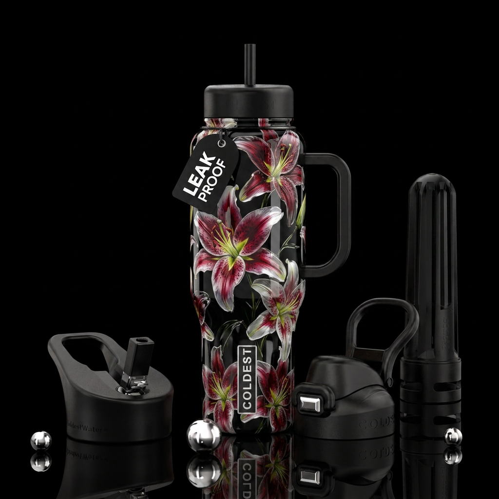 * water bottle design