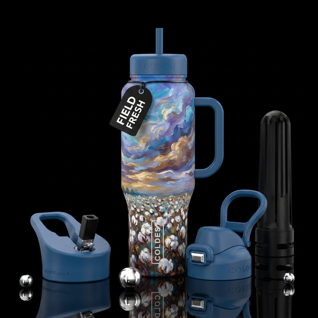 * water bottle design