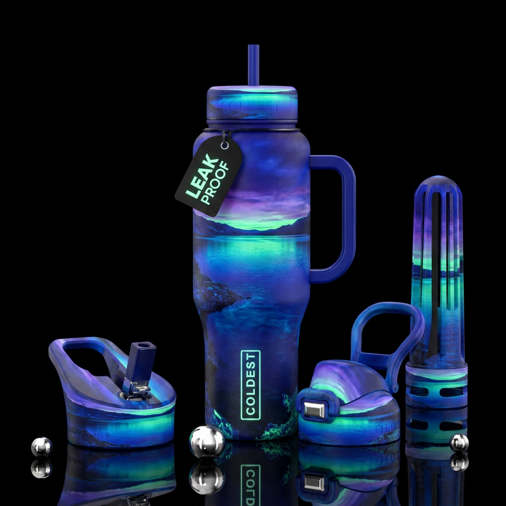 * water bottle design