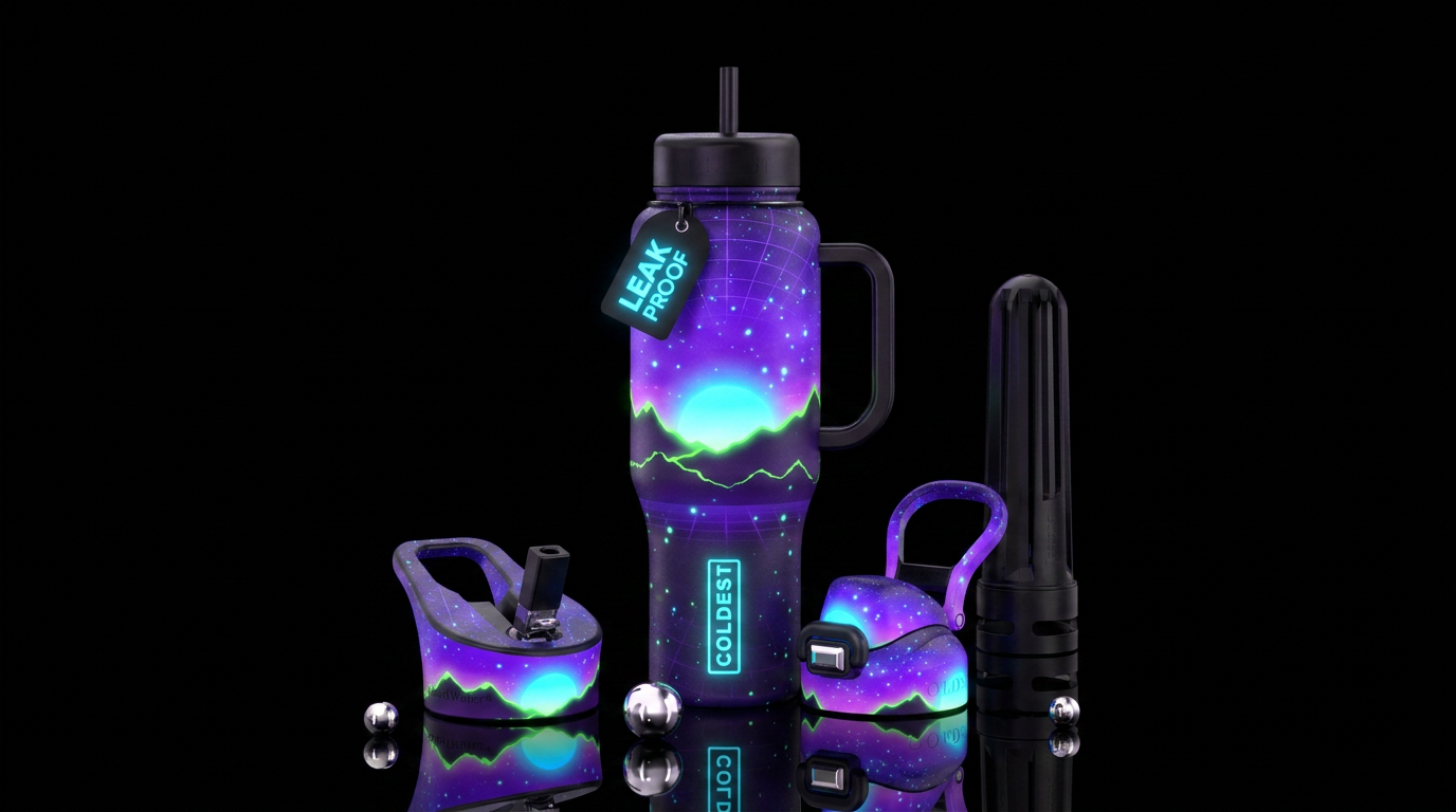 * water bottle design