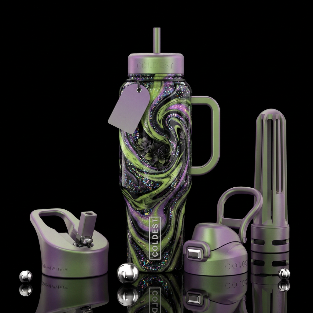 * water bottle design