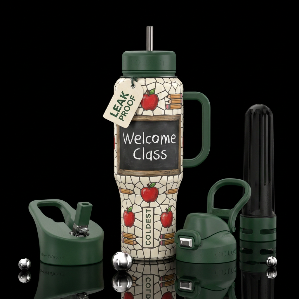 School Teacher water bottle design