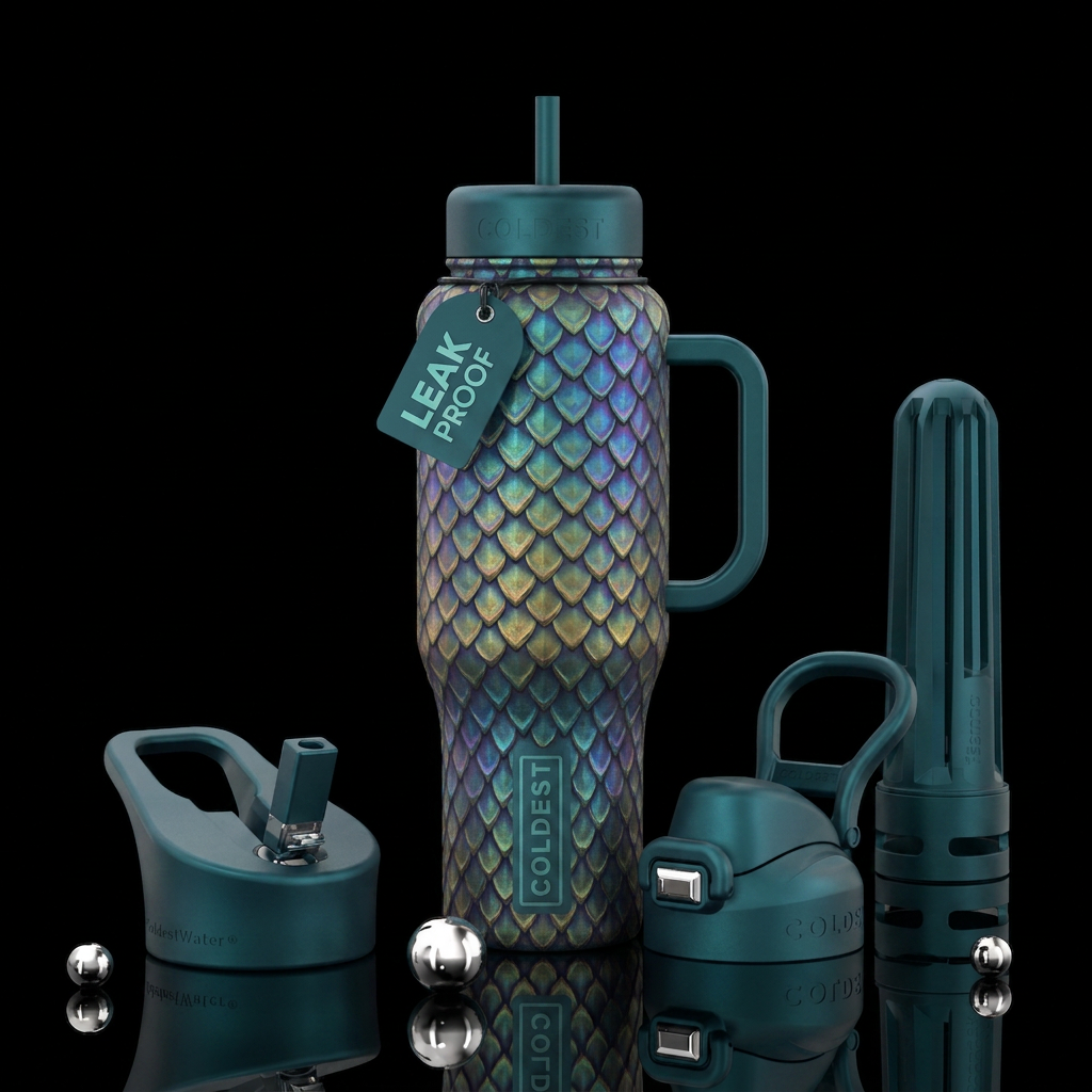 * water bottle design