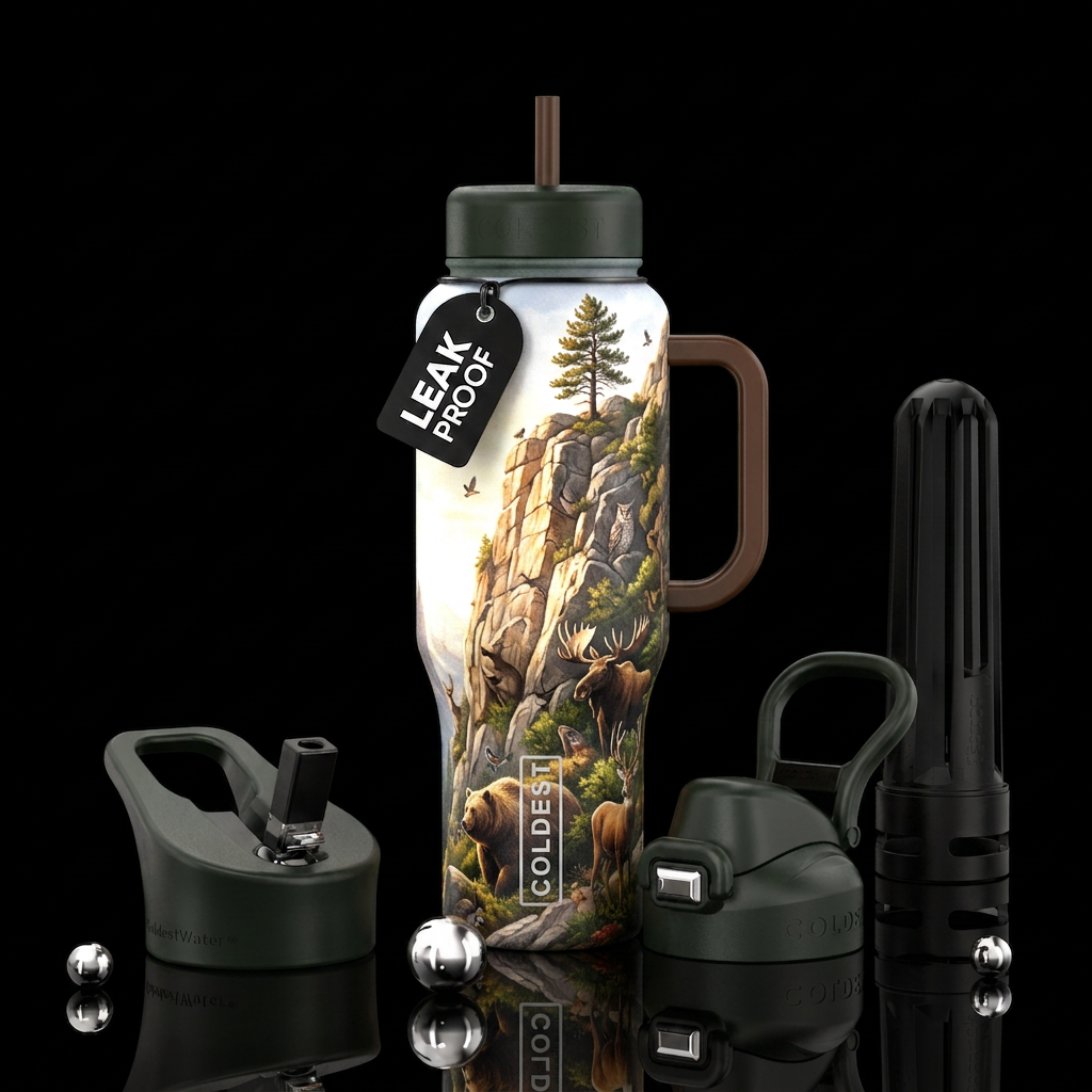 Wild Side water bottle design