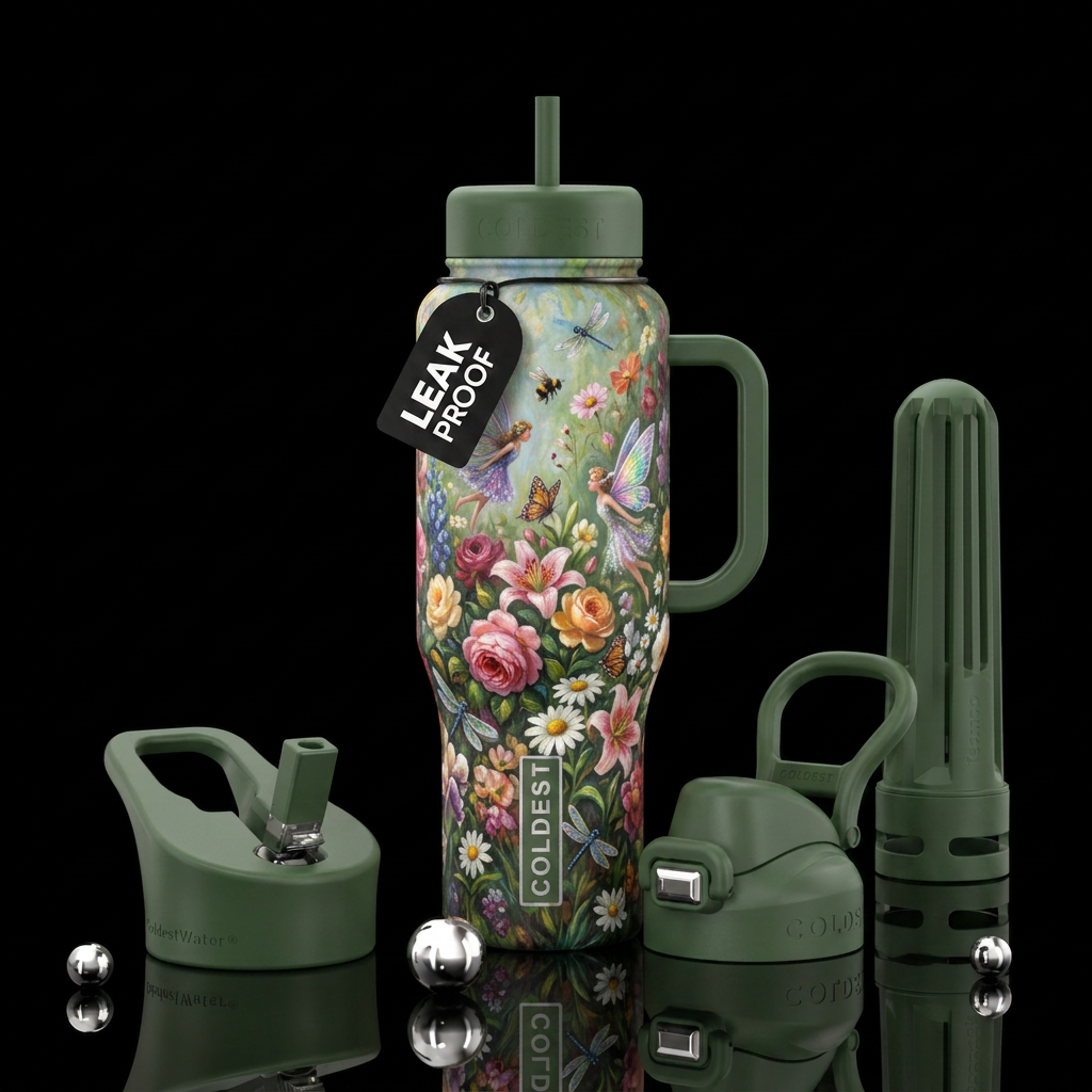 Fairy Magical water bottle design