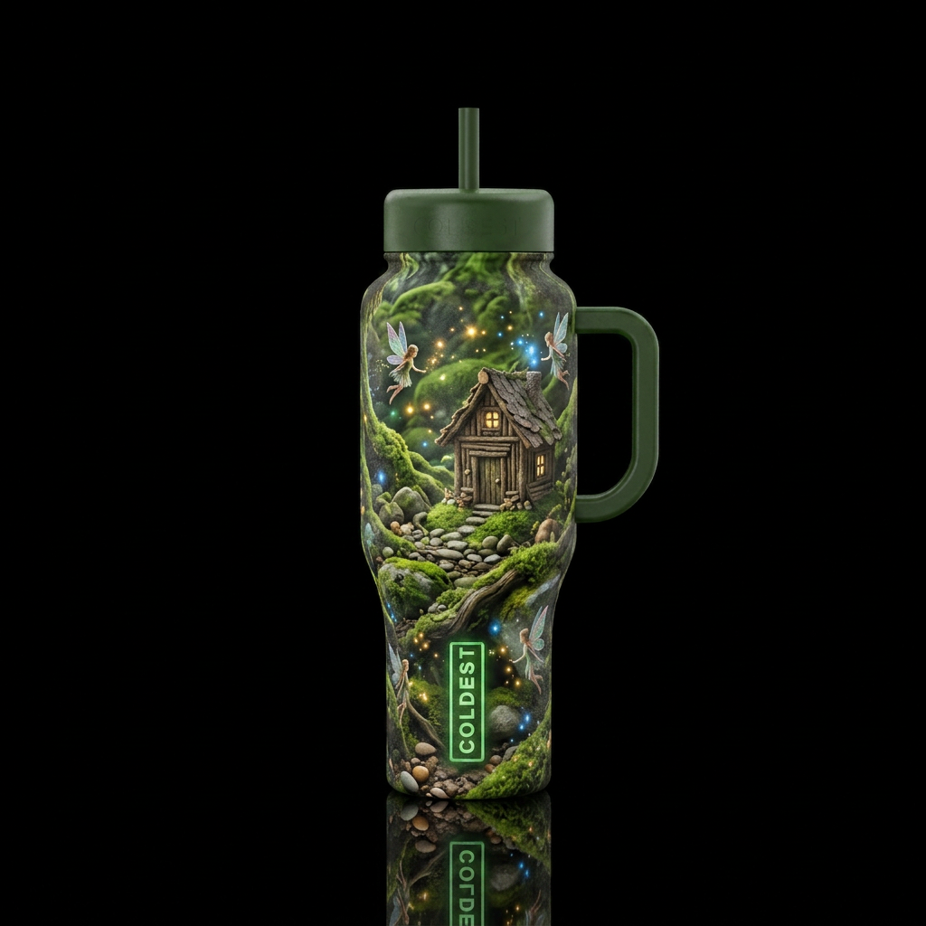 Fairy-Magical water bottle design