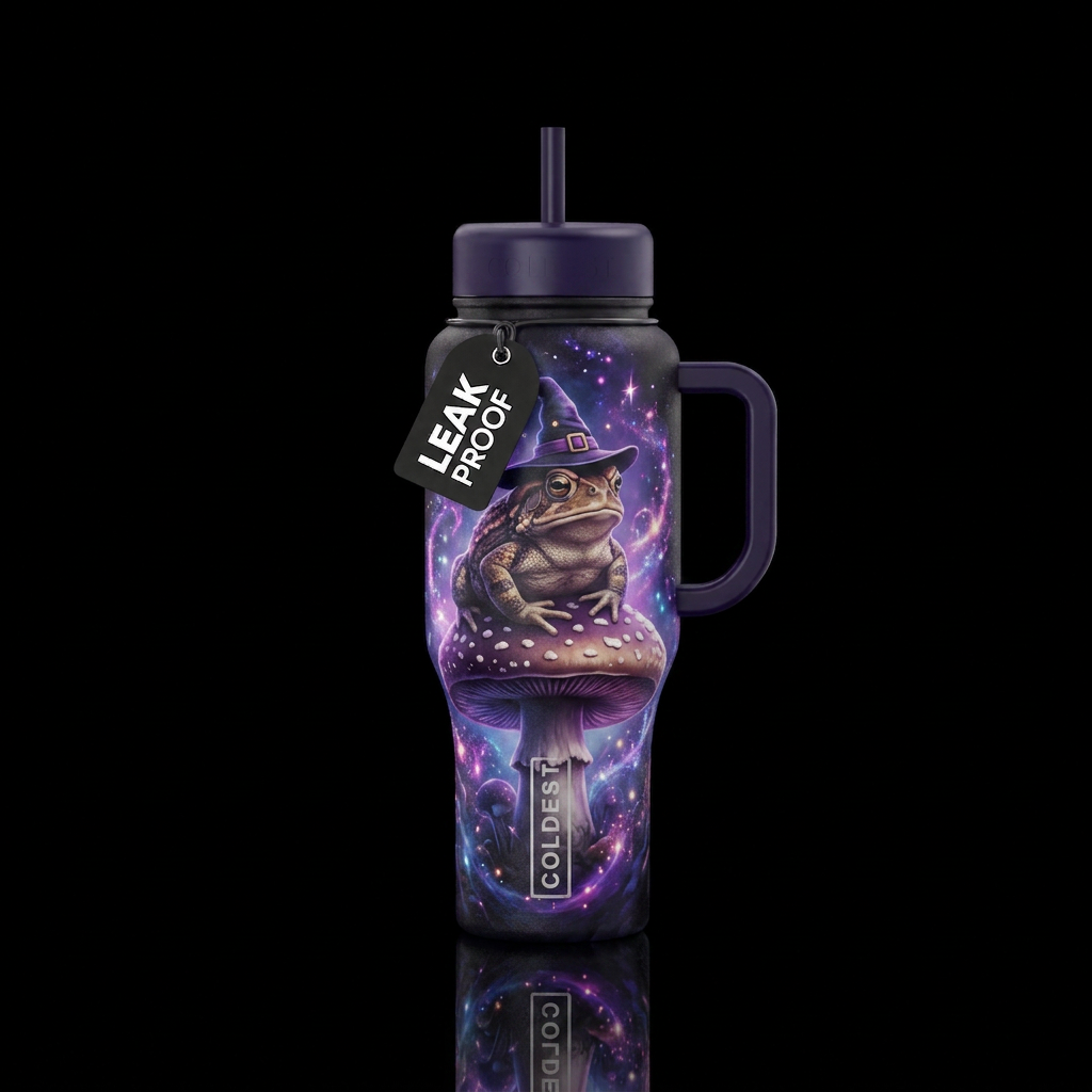 Toad Stool water bottle design