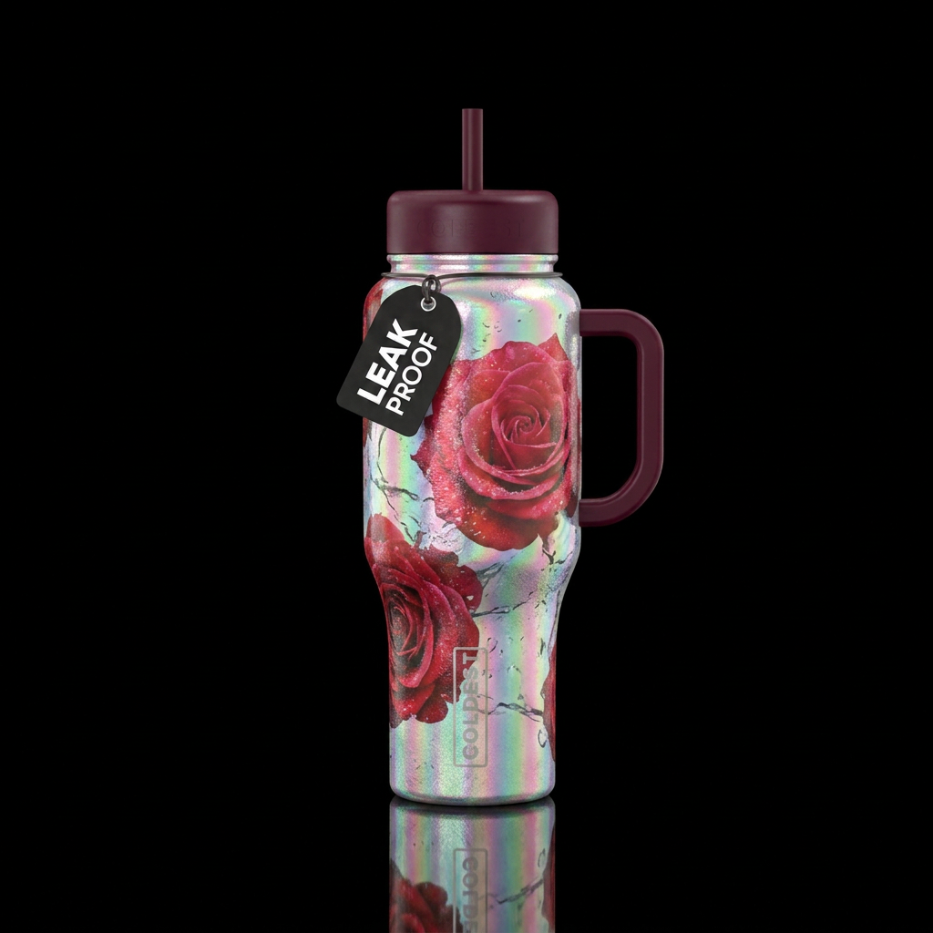 Submerged water bottle design